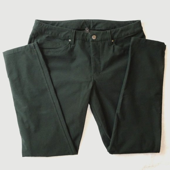 lululemon ABC Pant Slim 32" *Utilitech | Rainforest Green | EUC | 34 - Picture 1 of 8